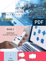 INFORMATIKA Teknologi - Bab 1 Berpikir Komputasional