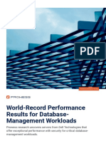 World-Record Performance Results For Database-Management Workloads