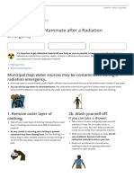 How To Self-Decontaminate After A Radiation Emergency - CDC