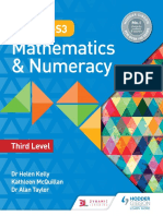 DR Helen Kelly - DR Alan Taylor - Kate McQuillan - BGE S1-S3 Mathematics & Numeracy - Third Level - Libgen - Li