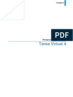 Tarea Virtual 4 - Presupuesto PDF
