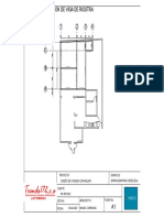 Plano Distribucion de Viga de Riostra: Proyecto Diseño de Vivienda Unifamiliar Domicilio Barinas, Barinas, Venezuela