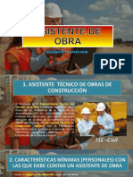 Asistente de Obra