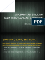 Implementasi Struktur Dalam Perancangan Arsitektur