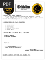 PASI COMMUNITY CHAPTER Tau Gamma by Laws and History Revised