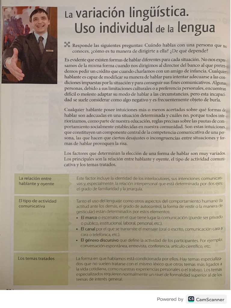 Variedad Linguistica PDF