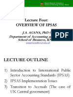 ACC 558 Lecture 4 An Overview of IPSAS