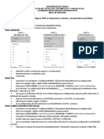 Procedimiento para Configurar WIFI en Dispositivos Móviles y Portátiles