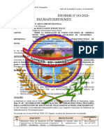 Informe N°143 Solicitud de Instalacion de Infraestructura Publica