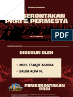 Pemberontakan: Prri & Permesta