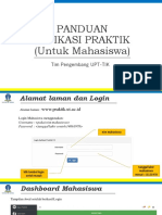 Aplikasi Praktikum - Mahasiswa