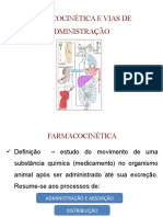 Farmacocinética-Vias de Administração