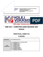 DMD 3033 - Practical Sheet 5 - 3 D M0del