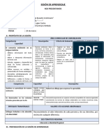 Sesion de Aprendizaje - Comunicacion 1