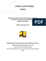 KAK Pembangunan BPS Batang Jawi Inlet Danau Maninjau 2023