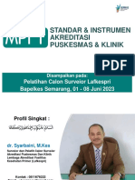 BAB IV Standar Akreditasi Puskesmas - TKSD&UKM - Syarbaini