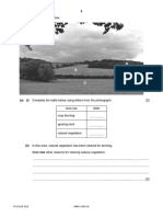 Chapter 3 Agriculture and Environment Soil Composition Soil Erosion Causes Classified Past Paper Management IGCSE Environmental Management 0680