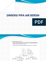 Materi Dimensi Pipa Air Bersih