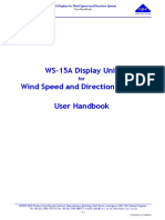 ANEMOMETRO - 15A User Handbook