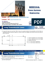 BEEE304L - PSE - Module - 4 - L3 - Long Transmission Line