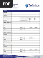 TasCollege International Student Enrolment Application Form V4.5