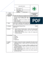 Sop ANALISIS DATA