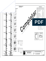 Columna A-1: Corte Longitudinal Corte Transversal