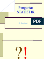 Pengantar Statistik Dan Tendensi Sentral