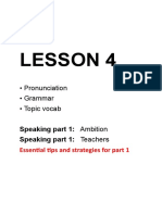 4th Lesson
