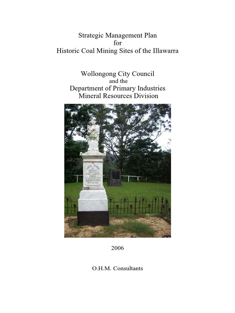 Coal Mines Heritage Study Pdf