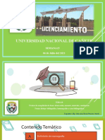 Universidad Nacional de Cañete: Semana15 06 de Julio Del 2023