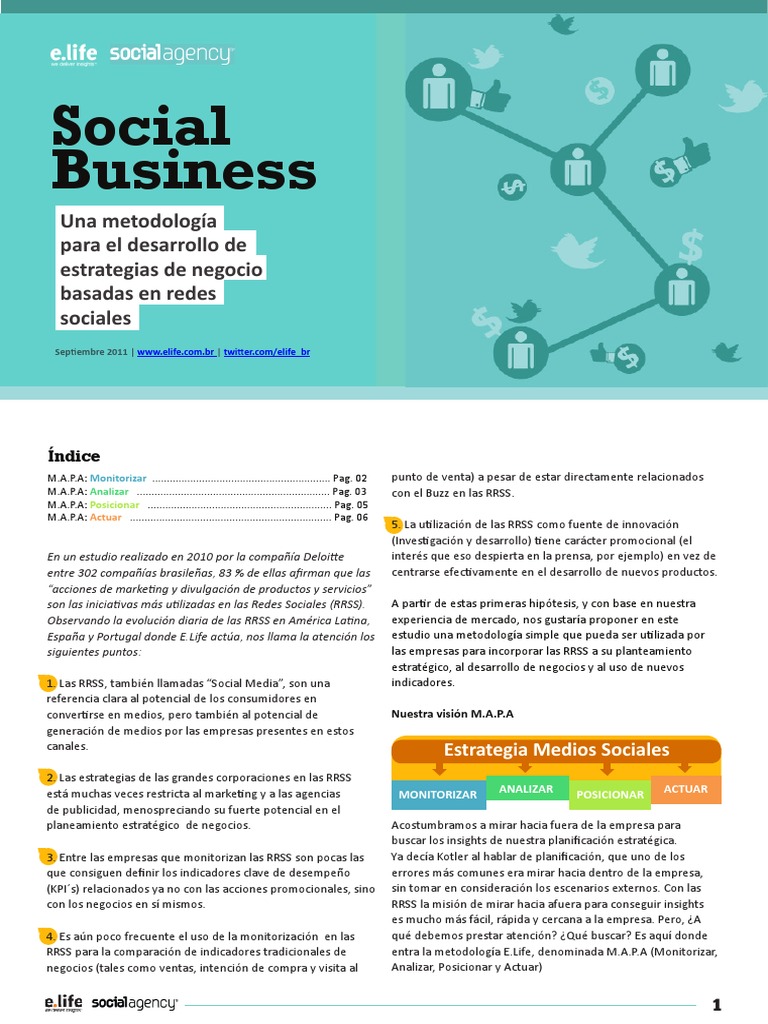 Estrategias de Negocio en Redes Sociales | PDF | Marca | Marketing