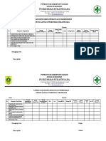 Lembar Monitoring Kebersihan SKN 2022