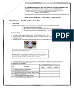 Contoh Instrumen Penilaian Praktik, Projek Dan Portofolio