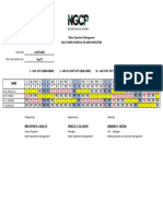 MOMD Luzon Work Schedule Aug 2023