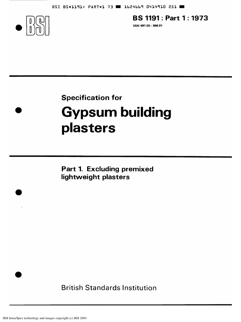 BS 1191 | PDF