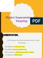 Segmentation Targetting and Positioning