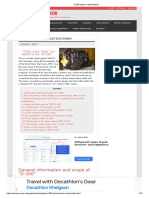 D-260 Engine - Specifications