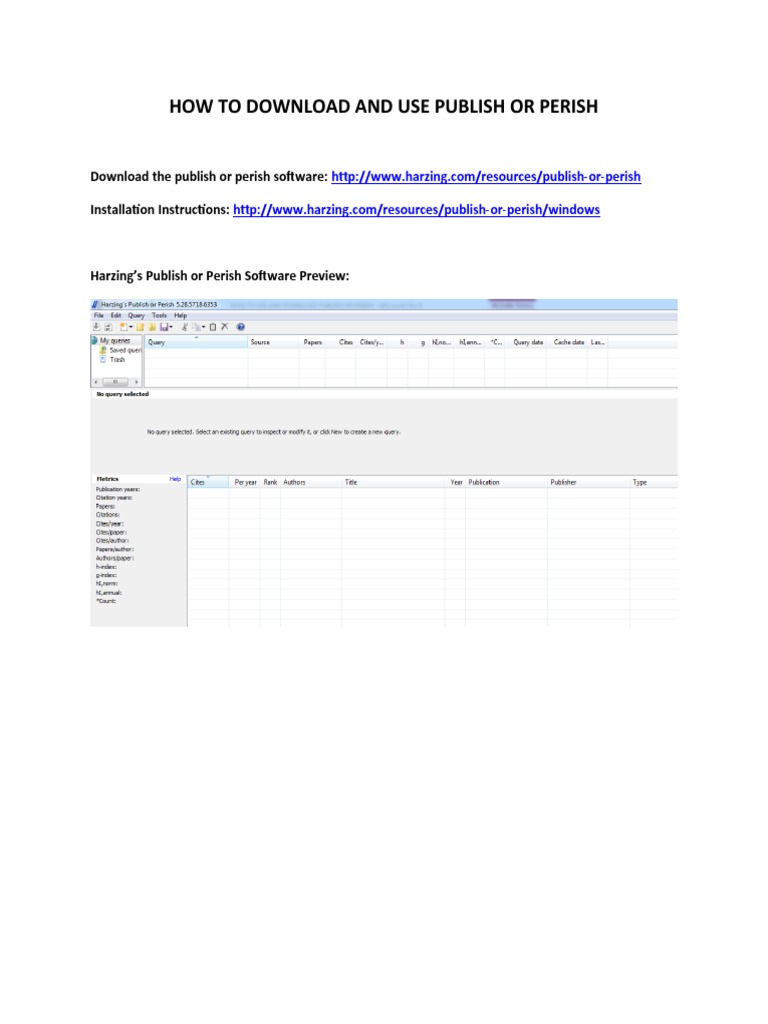 Publish And Perish Download