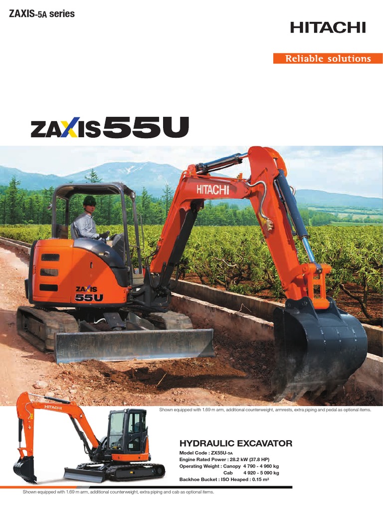 Zx55u 5a | PDF | Horsepower | Piston