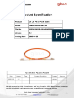 Om2 MM LC Upc To LC Upc 1m Duplex Fiber Optic Patch Cable Data Sheet 222001