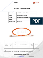 Om2 MM LC Upc To LC Upc 3m Duplex Fiber Optic Patch Cable Data Sheet 222003