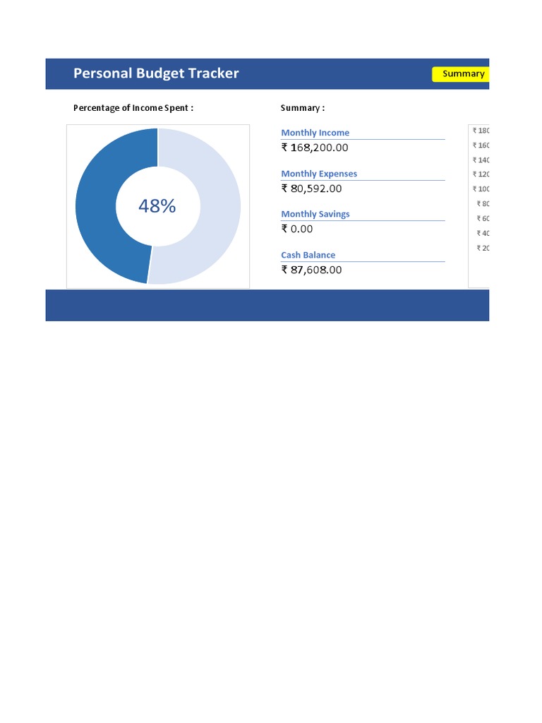 Best Budget Tracker in Excel | PDF