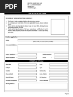 Job Application Form (01.2023)