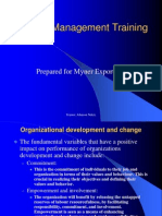 Change Management Training