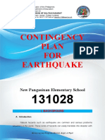 New Pangasinan Elementary School 131028 DRRM CONPLAN Earthquake