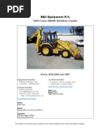 Case Backhoe Serial Number Guide | PDF