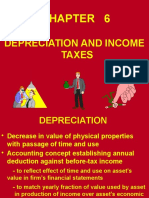 Depreciation and Income Taxes