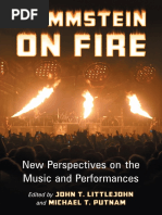 Rammstein On Fire New Perspectives On The Music and Performances ...