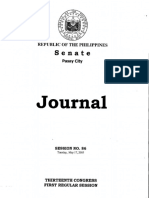 Journal: Senate